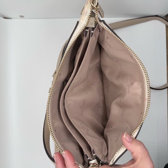 Kate Spade New York Leila Colorblock Triple Gusset Crossbody - Picture 8 of 14